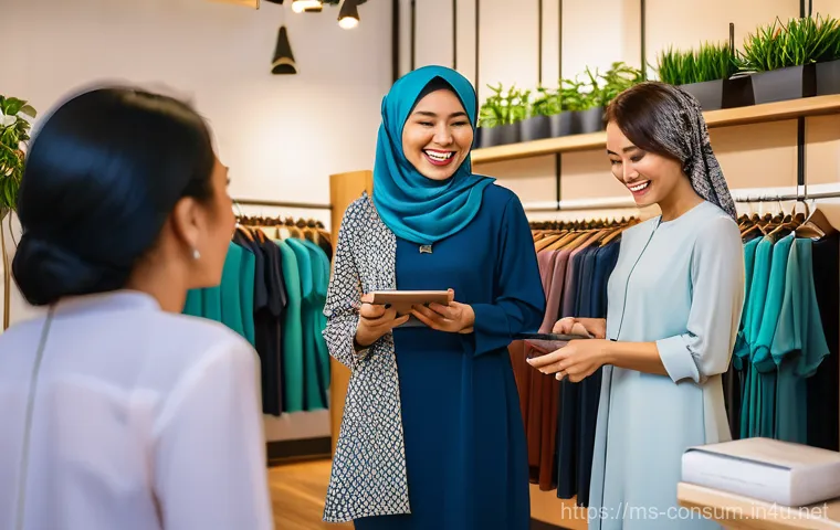 소비자 행동 데이터를 활용한 비즈니스 혁신 사례 연구와 분석 - A sophisticated, vibrant image depicting a successful Malaysian female entrepreneur in her early 30s...