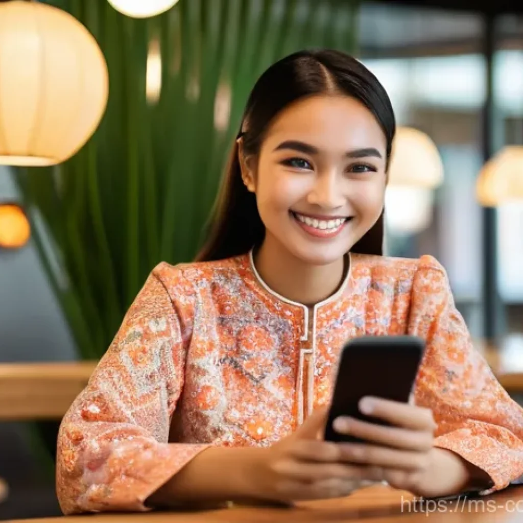 소비자중심 경영 사례 분석 보고서 - **Prompt 1: Personalized Digital Banking Experience in Malaysia**
    "A cheerful young Malaysian wo...
