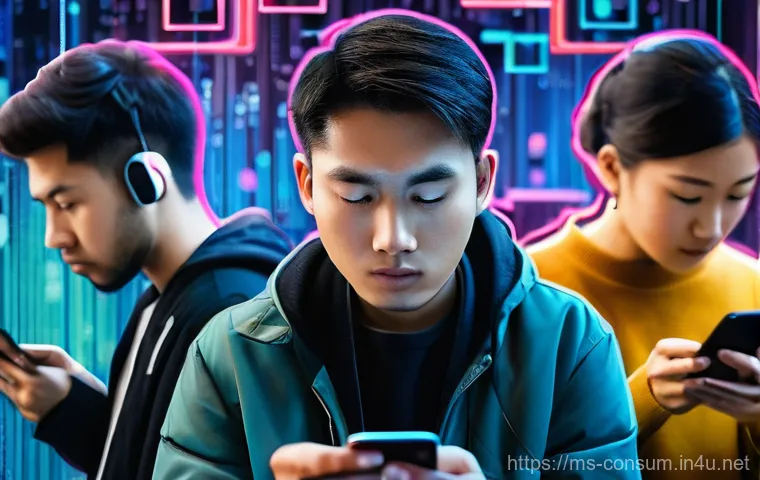 소비자 보호와 관련된 주요 이슈 분석 - **Cyber Scam: The Anxiety of a Phishing Attempt**
    A realistic, high-definition image of a young ...