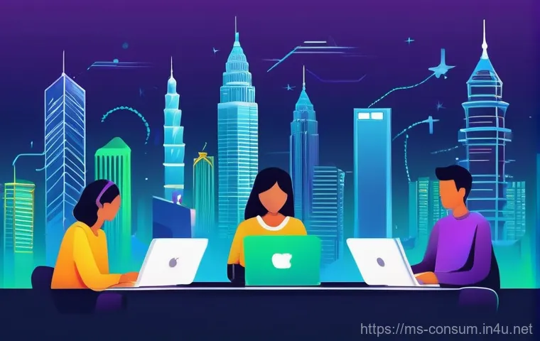 소비자 행동 데이터를 활용한 전략 개발 - **Prompt:** A vibrant, digital illustration depicting a diverse group of Malaysian individuals, each...